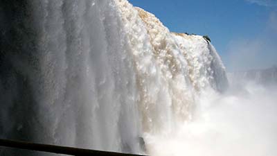 Iguazu, les chutes coté Brésil