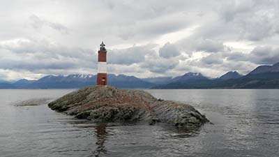 Canal Beagle, Phare des éclaireurs