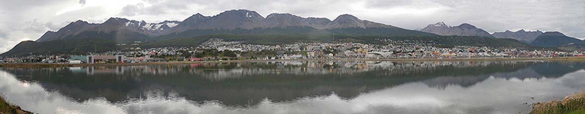 Ushuaia, panorama de la ville