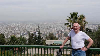 Santiago, le quartier San Cristobal