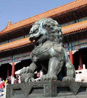 Pekin Cité interdite Dragon