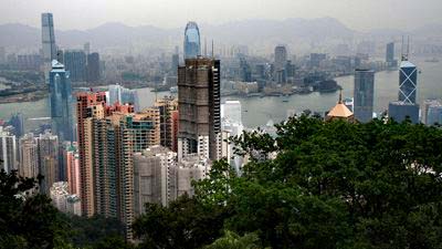 HongKong Bay from Victoria Peak