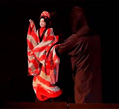 Théatre traditionnel japonais, le Bunraku
