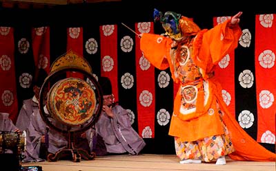 Théatre traditionnel japonais, le Gagaku