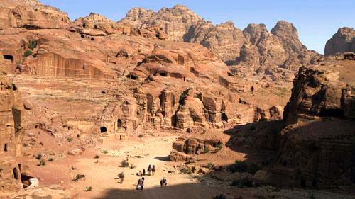 Petra,vue généraler