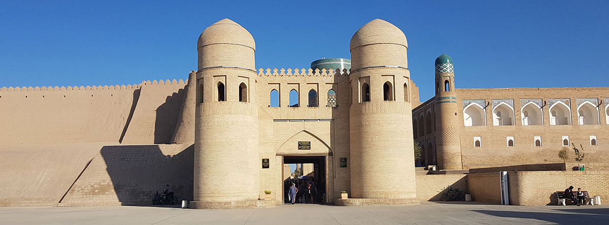 Khiva, porte de la vieille ville