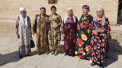 Femmes ouzbèques à Khiva