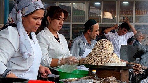 Tachkent, marché Tchorsou