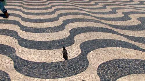 Les trottoirs de Lisbonne