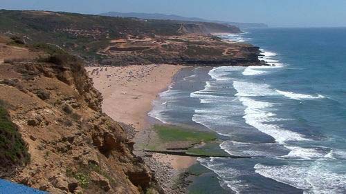 La côte atlantique vers Nazaré