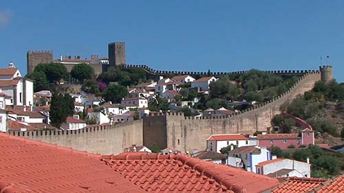 La côte atlantique vers Nazaré