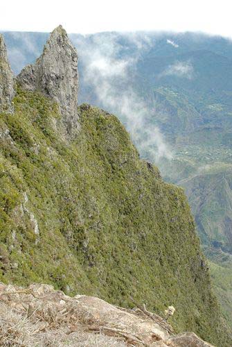 Piton Maido, cirque de Mafate