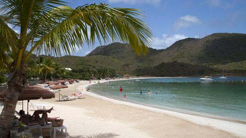 Anse Marcel, Plage hotel Radisson