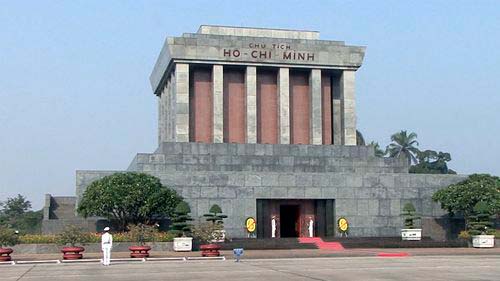 Hanoi, le mausolée d'Ho Chi Minh