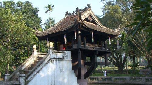 Hanoi, pagode pilier unique