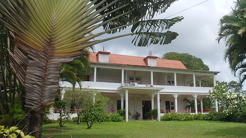 Maison créole en Guadeloupe