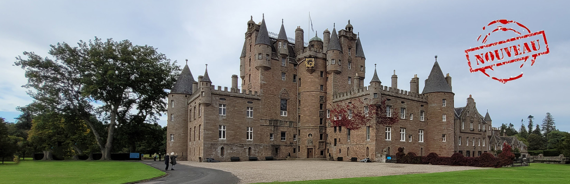 Ecosse, le château de Glamis
