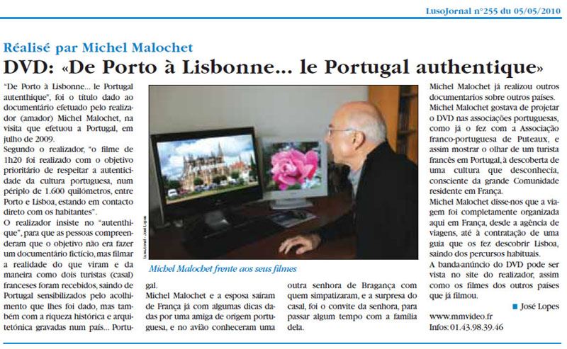 Article du Lusojornal